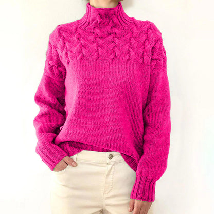 Damen-Rollkragenpullover, Strick-Rollkragenpullover | Stylisch - Bequem - Perfekt für kalte Tage