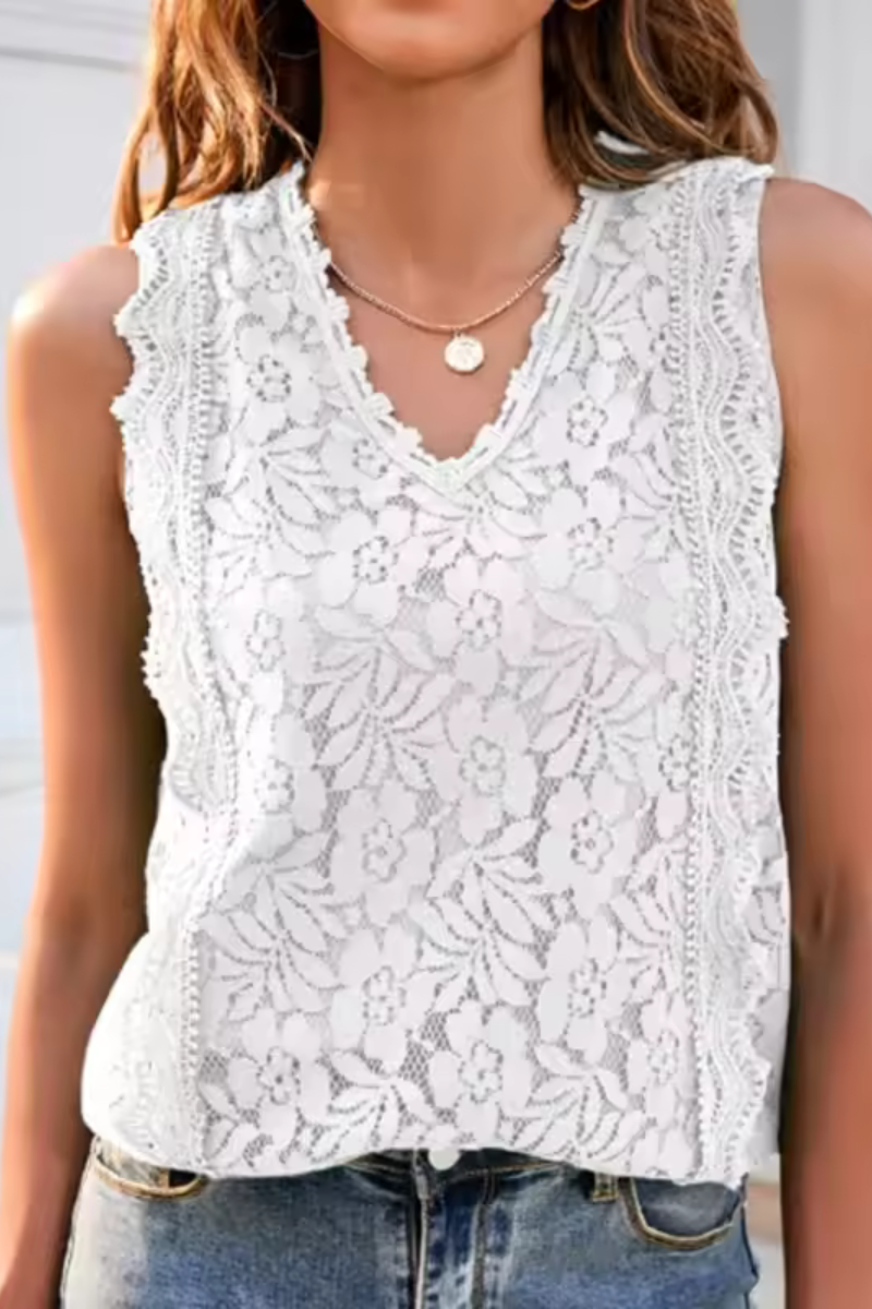 Roxanne | Elegantes Damen ärmelloses Shirt