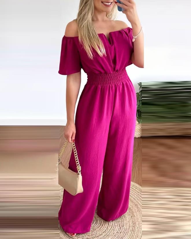 Melanie - Jumpsuit mit Schulterpolstern