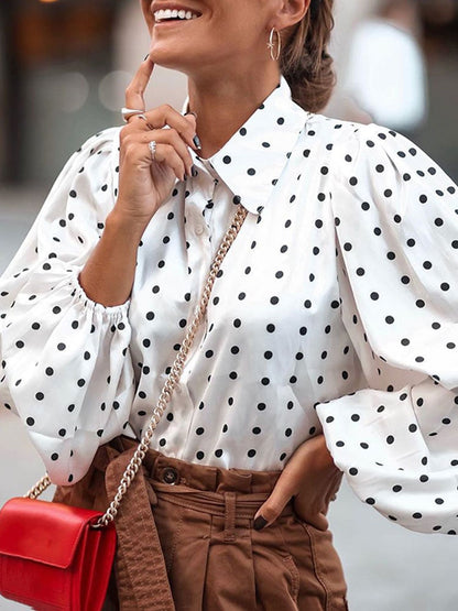 WillemeinsBlouse I Bluse mit Tierprint für Frauen