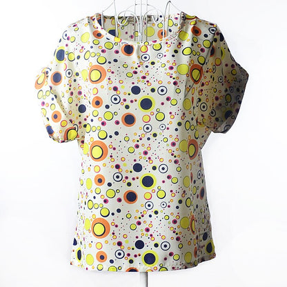 Vardi Dante™ Klara Baumwoll-Shirt für Frauen | Ein Sommer & Fröhlich T-Shirt