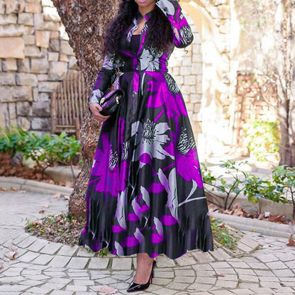 Lucie - Elegantes Kleid mit floralem Muster