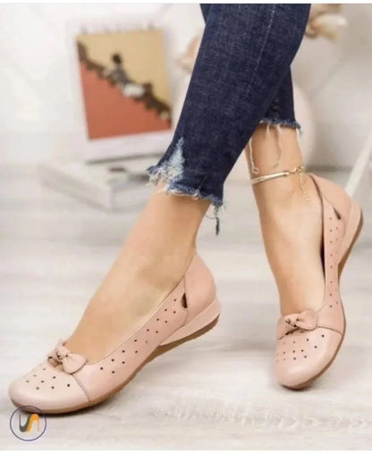 Leder Oxford atmungsaktive Schuhe