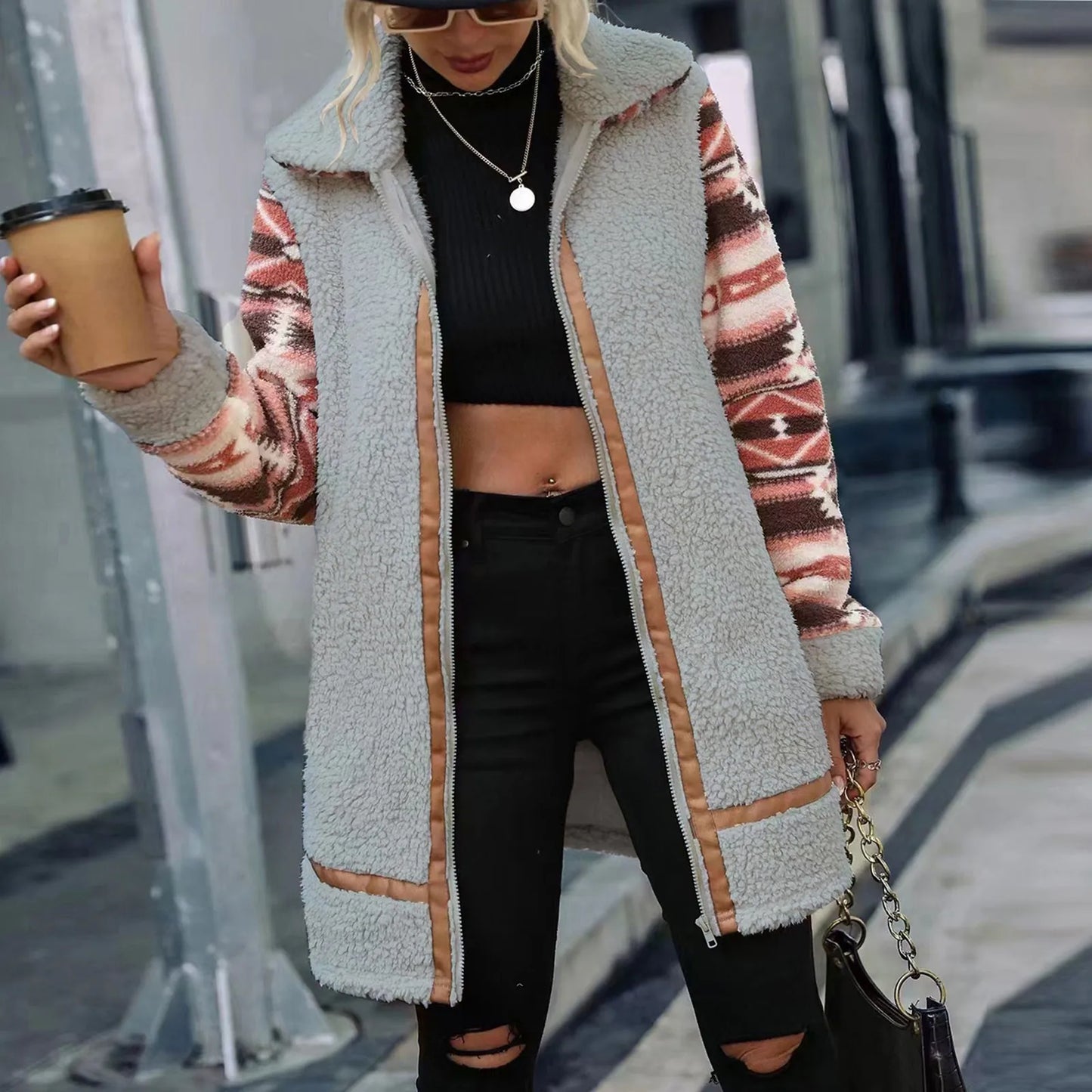 Karisha - Trendige Zip-Jacke für Frauen
