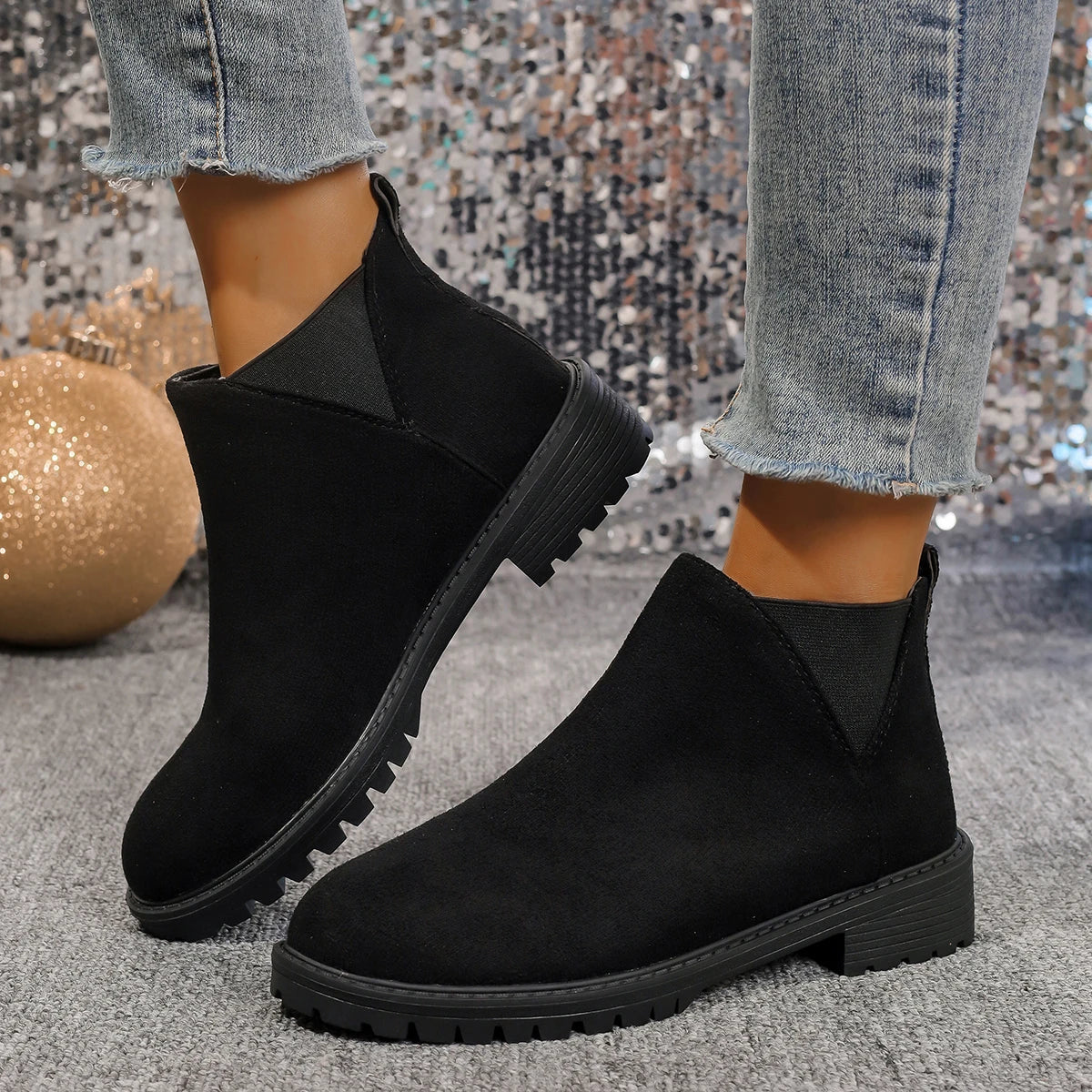 Chic Orthopädische Stiefeletten - Delphi