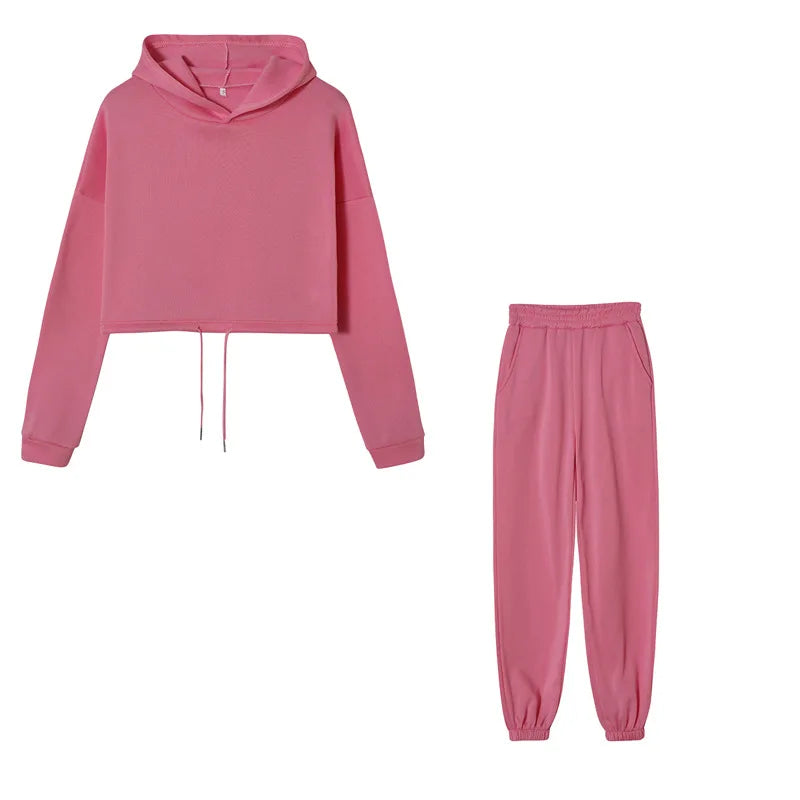 Demi Cropped Trainigspak | Modisch & Gemütlich
