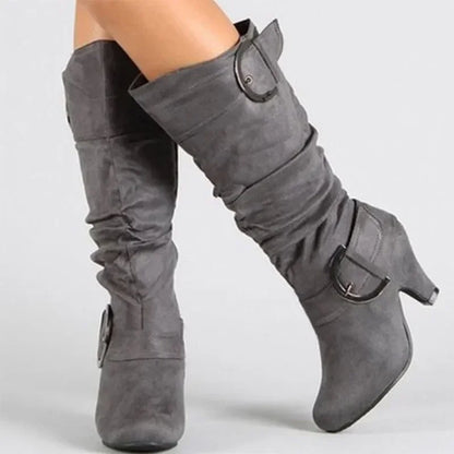 Elegante Damen-Stiefeletten für Herbst und Frühling, mit originellem Design für leuchtende Auftritte