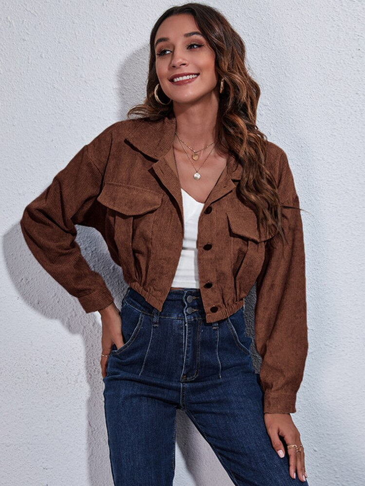 ElleJacket I Einfarbige Jacke für Frauen
