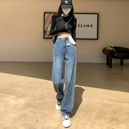 Ginevra Hose - Modische, weite Jeans mit hohem Bund für stilvollen Komfort