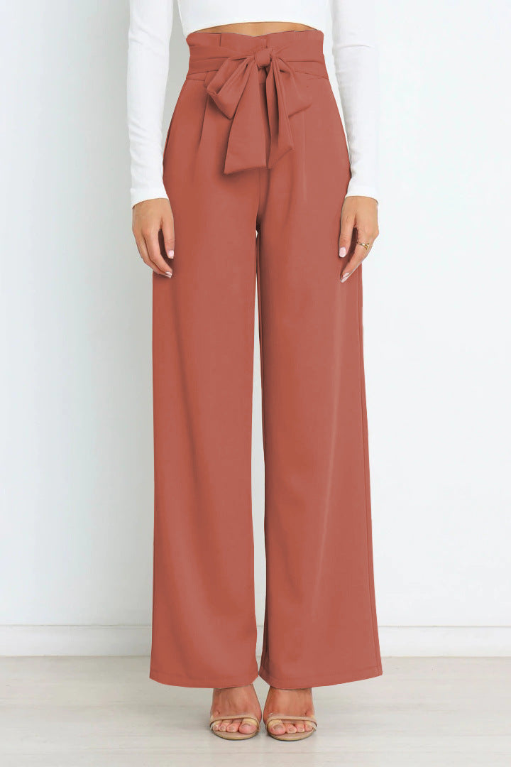 Natalie - Stylische Hose mit Gürtel zum Binden für Frauen