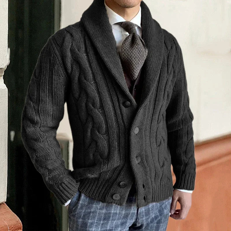Stanton™ | Gestrickte Strickjacke für Männer
