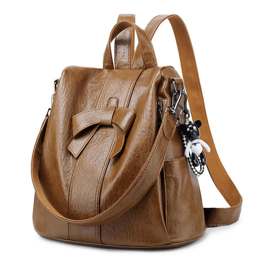 Amelia | Schicker Damenrucksack mit Schleifenmuster
