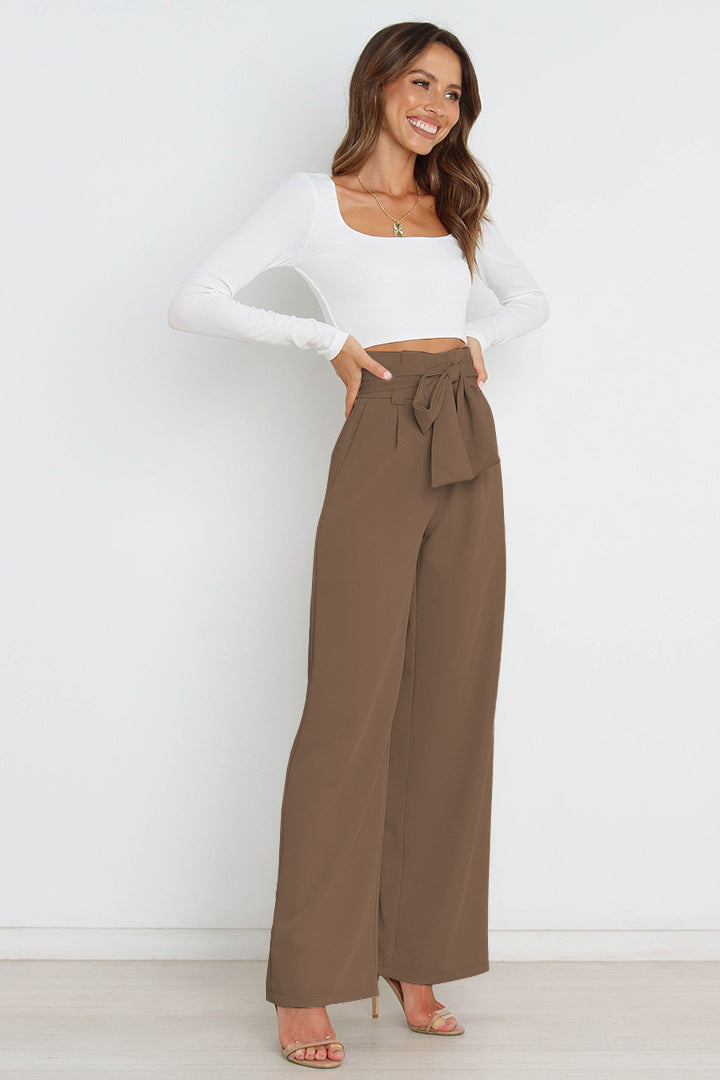 Dorothée - Leichte Hose aus weichem Leinen