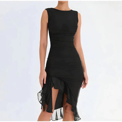Fenna - Elegantes Bodycon-Kleid mit Rüschen