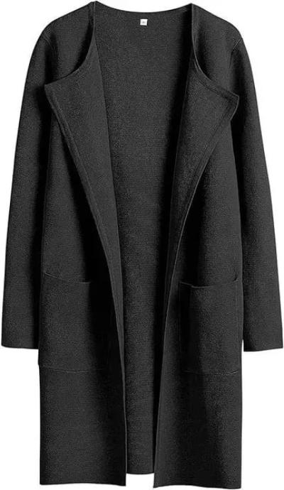 Haley - Klassische lange Jacke für Frauen