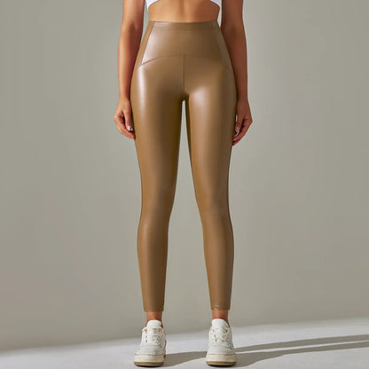 Nova | Glänzende Leggings | Moderner Sportstil | Dehnbares Material