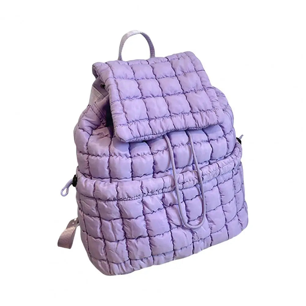 Amanda | Geräumiger leichter Nylon-Reiserucksack mit Kordelzug