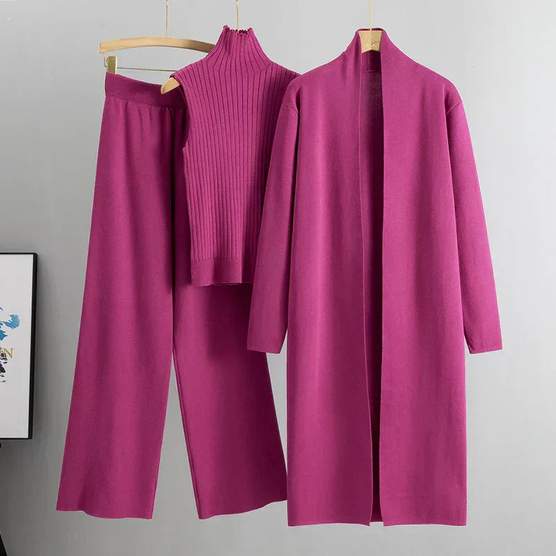 Aurélie - Dreiteiliges Winterset für Frauen