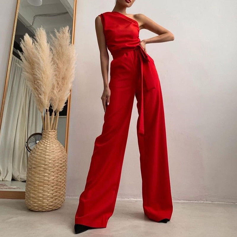 Eva | Eleganter Ein-Schulter-Overall