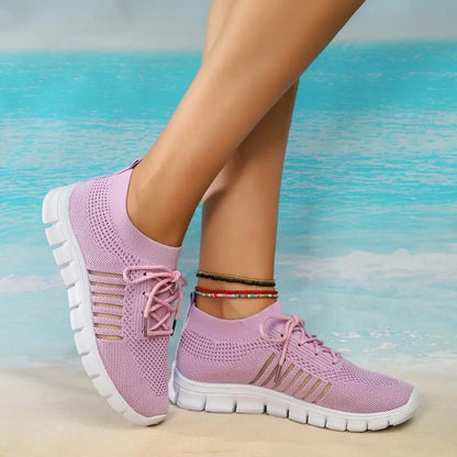 Damen-Turnschuhe mit leichter, weicher Sohle