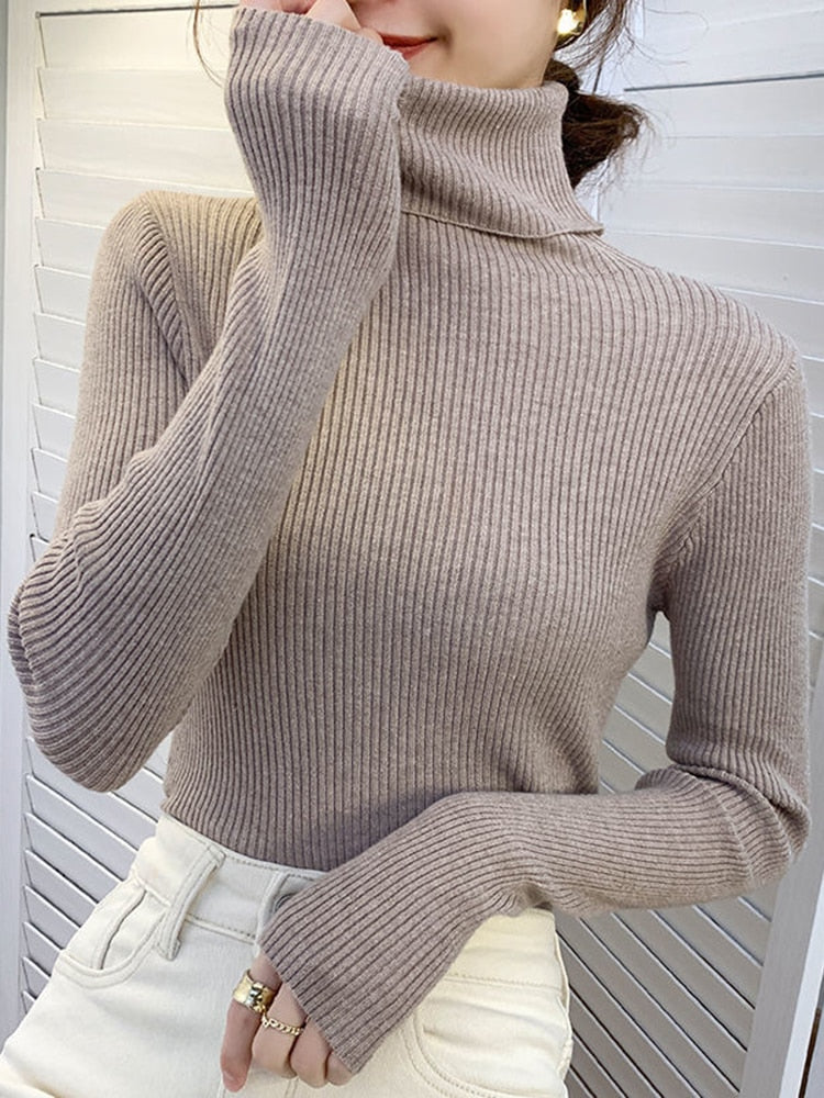 Grace - Bequemer Rollkragenpullover für Frauen