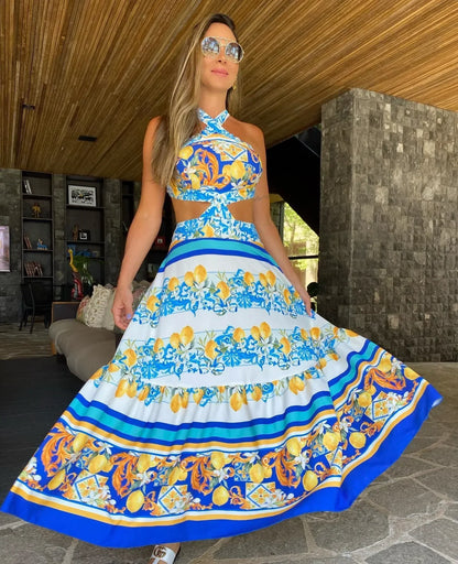Minerva - Kleid mit böhmischem Muster
