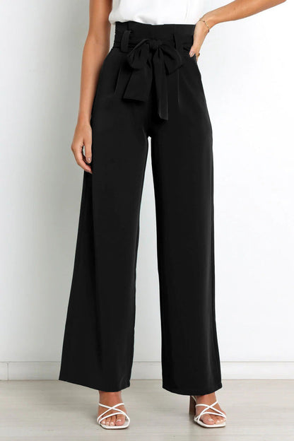 Natalie - Stylische Hose mit Gürtel zum Binden für Frauen