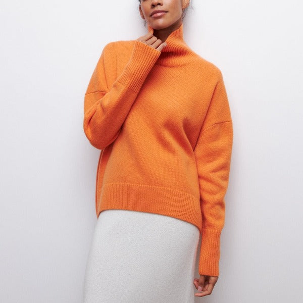 Damen-Rollkragenpullover