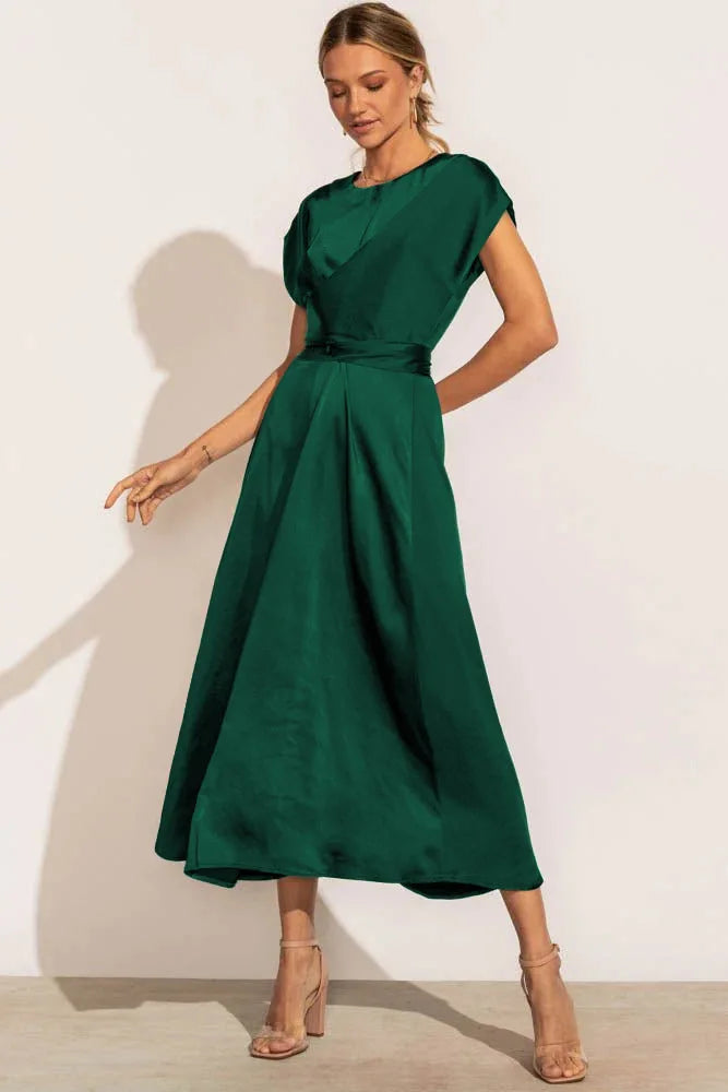 Lotte | Elegantes Partykleid aus Satin-Seide