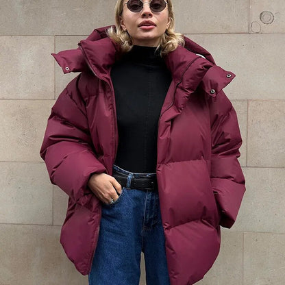 Aura - Elegante Puffy Jacket für Frauen