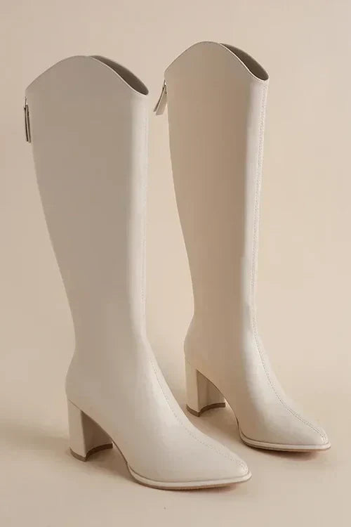 Adele - Knöchelhohe Lederstiefel