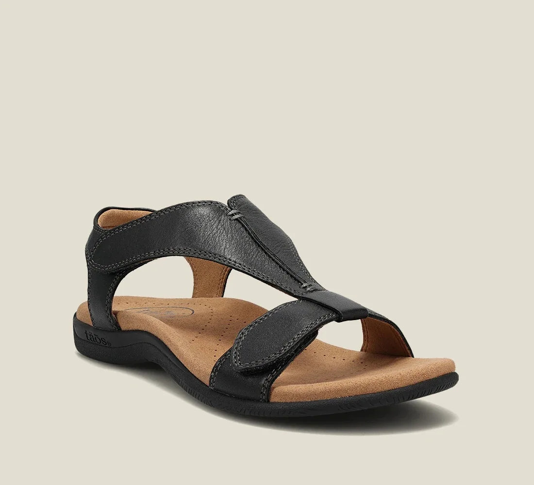 Sandy - Ergonomisch verstellbare Sandale aus Leder