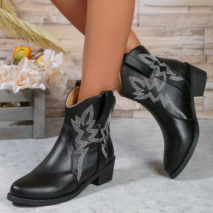 Cowboystiefel mit niedrigem Absatz - Altessa