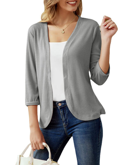 Bequeme lässige Strickjacke