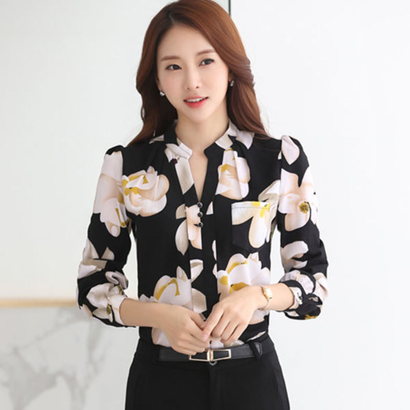 EdenBlouse I Chiffonbluse für Frauen