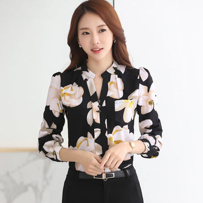 EdenBlouse I Chiffonbluse für Frauen