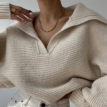 Abigail - Stylischer Chunky Strickpullover für den Winter für Frauen