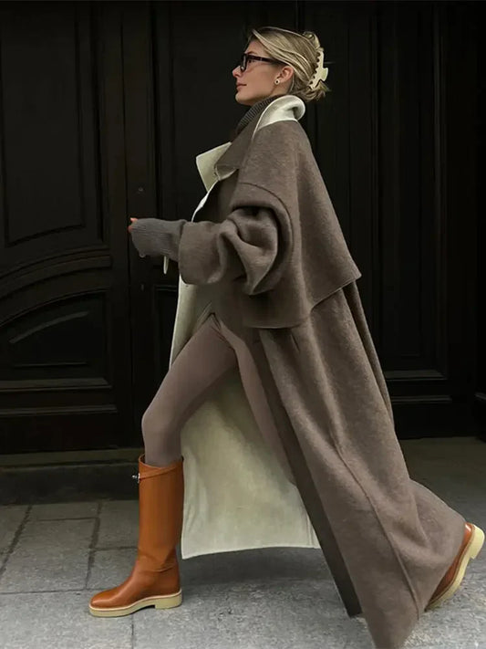 Jenny - stilvoller langer Wintermantel