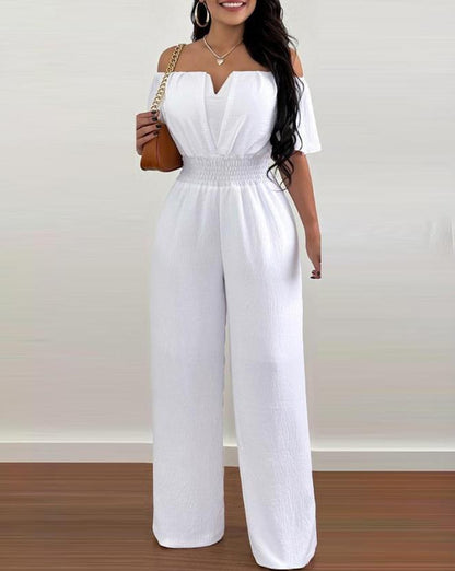 Melanie - Jumpsuit mit Schulterpolstern
