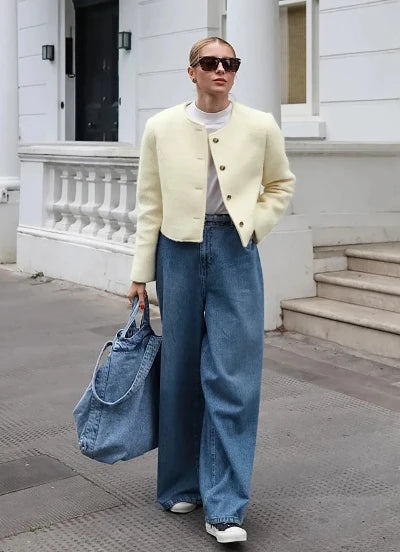 Delila - Schicke, minimalistische Jacke für Frauen