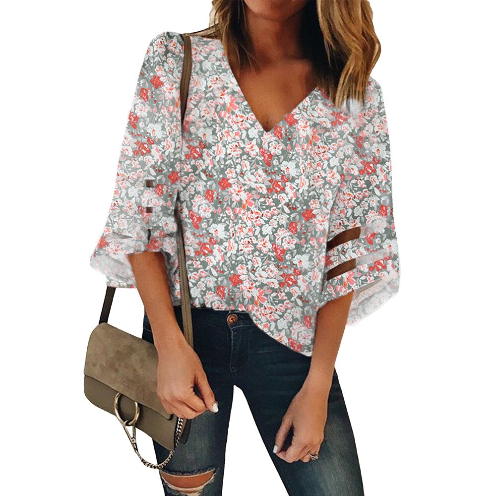 Laura Bluse | Lose Damenbluse