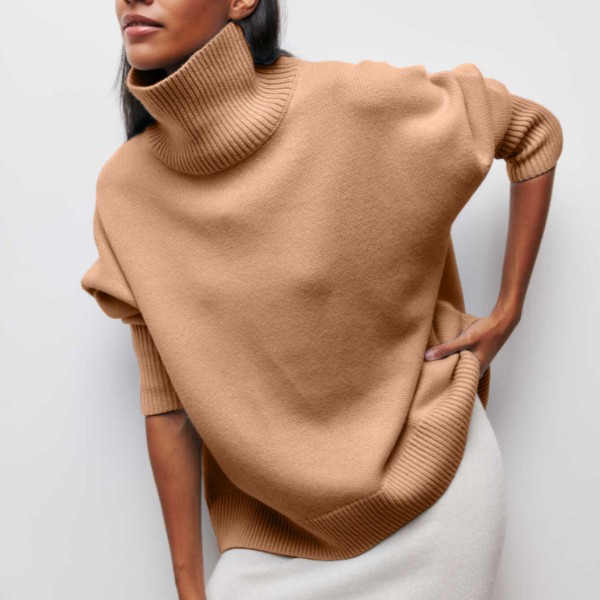 Damen-Rollkragenpullover