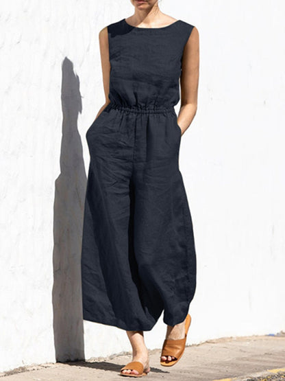 Sarah-Overall | Leinen-Overall
