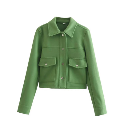 Thrina - Schicke Jacke mit Taschen für Frauen