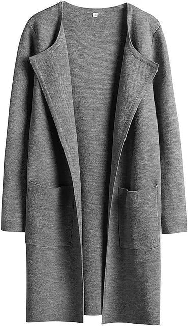 Haley - Klassische lange Jacke für Frauen
