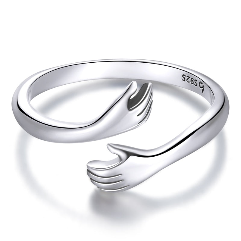 925 Sterling Silber unbewaffneter Ring