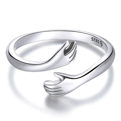 925 Sterling Silber unbewaffneter Ring