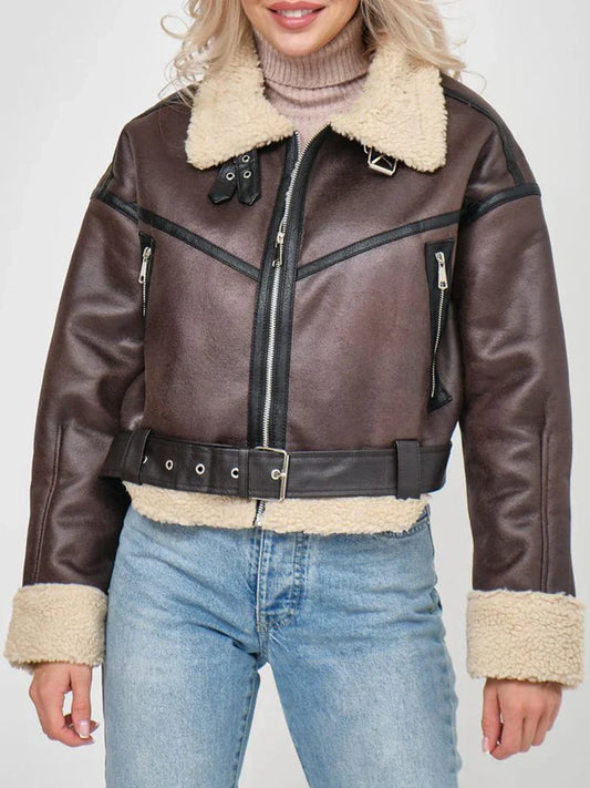Lisam - Klassische Manschettenjacke für Frauen
