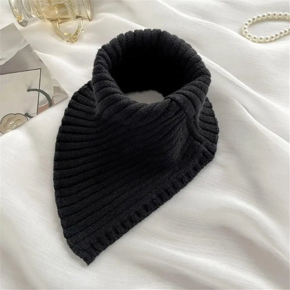 Winter winddicht gestrickter Fake-Kragen für Frauen