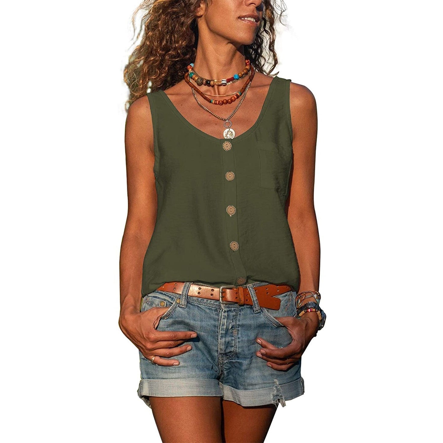 Renske - Damen Tank Top - Trendy & Leichtgewichtig